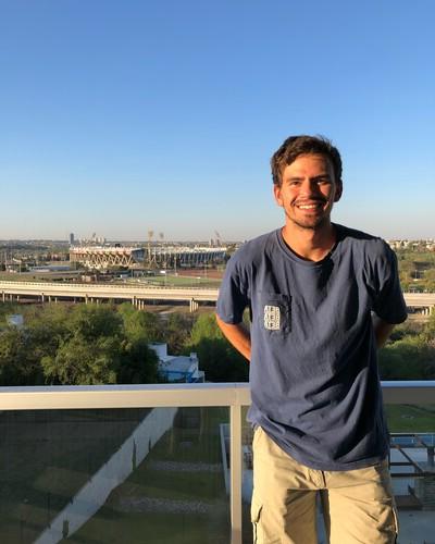 Senior Quentin Timblin spent his summer interning at a pharmacy in Madrid, Spain.